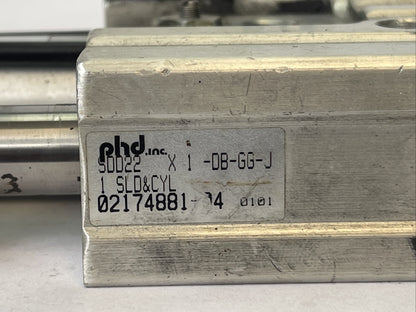 PHD SDD22 X 1-DB-GG-J PNEUMATIC SLIDE & CYLINDER