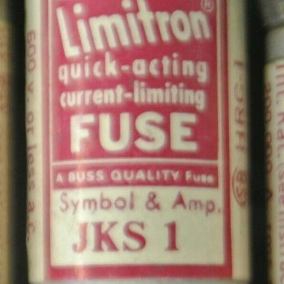 MIXED LOT of 12 / CLASS J CURRENT-LIMITING FUSES / 1A, 4A, 5A, 6A, 15A, 20A 600V