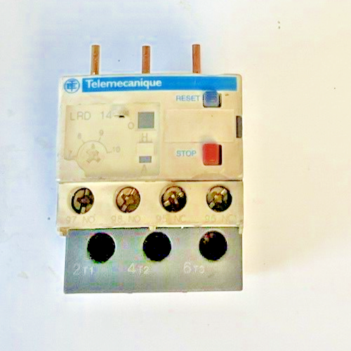 TELEMECANIQUE LRD 14 CONTACTOR 7-10A 690V 50/60HZ ***LOTOF2***