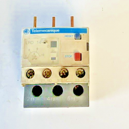 TELEMECANIQUE LRD 14 CONTACTOR 7-10A 690V 50/60HZ ***LOTOF2***