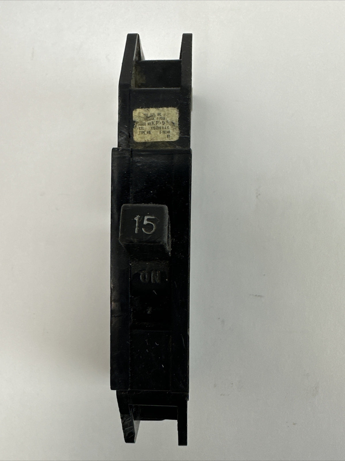 SYLVANIA / ZINSCO Q-15 CIRCUIT BREAKER 15AMP 120/240VAC 1POLE