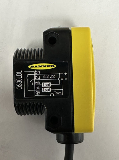 BANNER QS30LDLQPMA HIGH PERFORMANCE LONG RANGE LASER SENSOR 30VDC