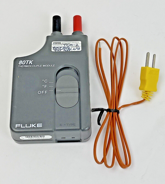 FLUKE - 80TK - THERMOCOUPLE MODULE - THEMOCOUPLE CONVERTER WITH K-TYPE THERMOCOU
