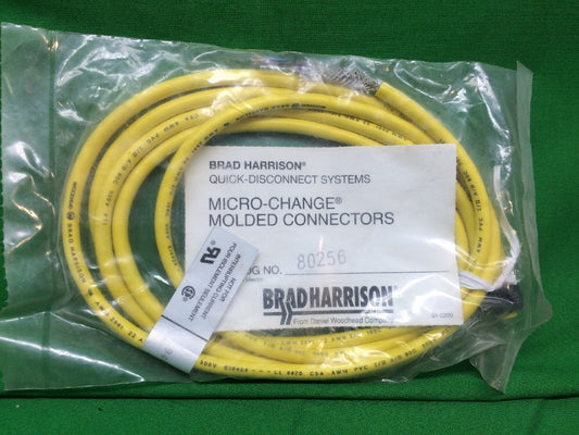 BRAD HARRISON QUICK-DISCONNECT SYSTEMS MIRCO-CHANGE MOLDED CONNECTOR 80256