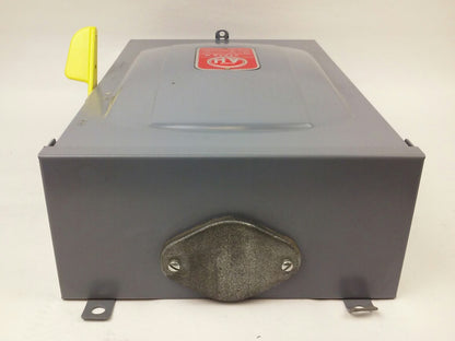 ARROW HART 24299R ENCLOSED SWITCH TYPE HD, 2P, POLES 3SN, 100A, 240V,FUSIBLE,NEW
