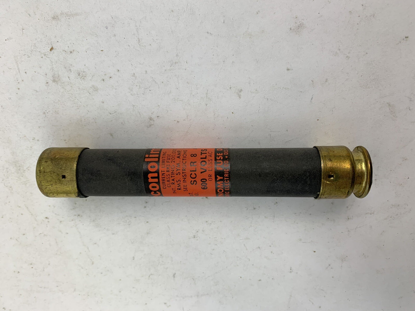 Federal Pacific Econolim SCLR 8 8A 600V Fuse "Lot of 10"