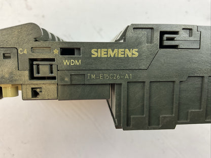 SIEMENS TERMINAL MODULE 6ES7 193-4CA50-0AA0 TM-E15C26A1 (LOT OF 8)
