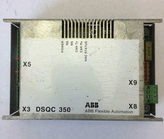 ABB FLEXIBLE AUTOMATION DSQC 350 REMOTE I/O MODULE