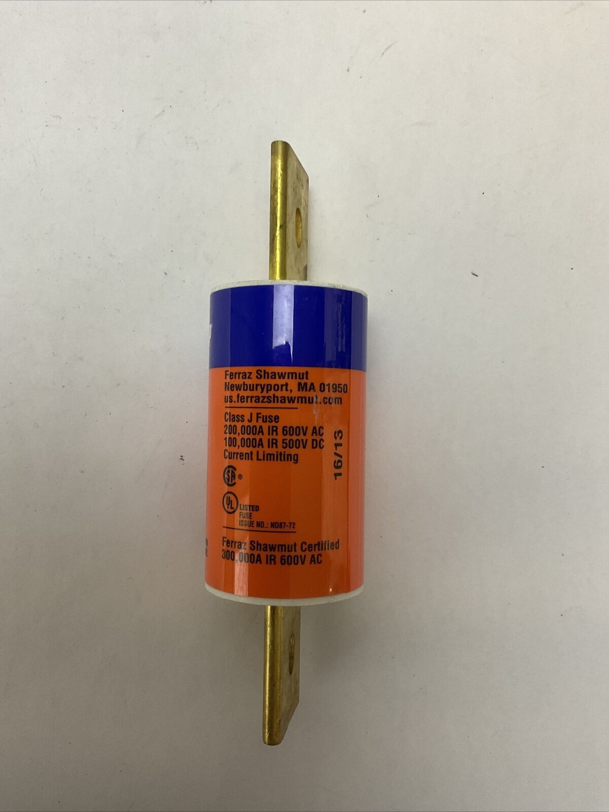 FERRAZ SHAWMUT AJT150 SMART SPOT AMP-TRAP 2000 150A 600VAC 500VDC DUAL ELEMENT