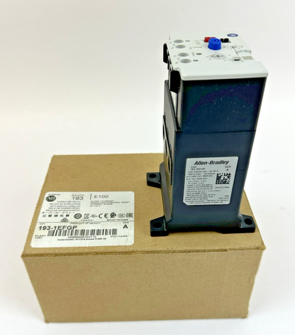 Allen Bradley 193-1EFGP E100 20-100A Overload Relay Ser. A