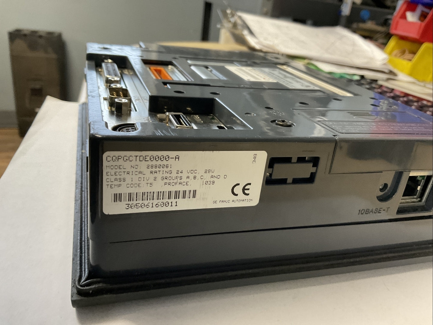 GE FANUC CQPGCTDE0000-A  2880061 24VDC SCREEN