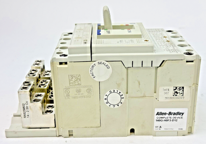 ALLEN BRADLEY - 140G-H0F3-D12 - SERIES A - CIRCUIT BREAKER - 125A, 3 POLE, 480 V