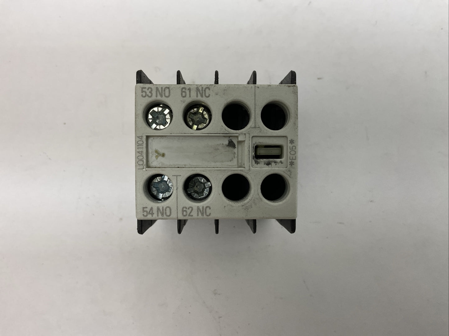SIEMENS 3RH1911-1FA11 AUXILIARY CONTACT BLOCK 10A 240V GEN. USE (LOT OF 3)