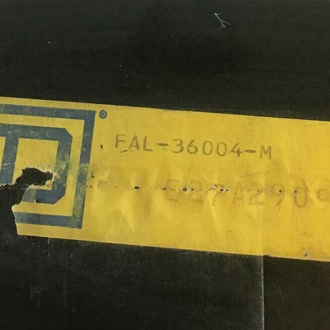SQUARE D FAL-36004-M CIRCUIT BREAKER 4AMP 3POLE