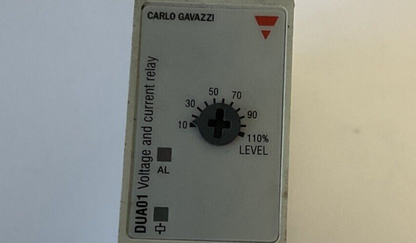 CARLO GAVAZZI DUA01CB23500V VOLTAGE AND CURRENT RELAY 115/230VAC 50/60HZ 4VA