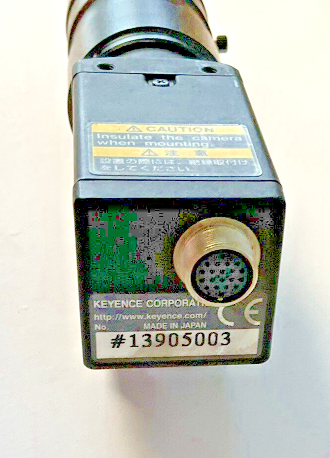 KEYENCE CV-H500C DIGITAL CAMERA 11X HR F2.8/50MM