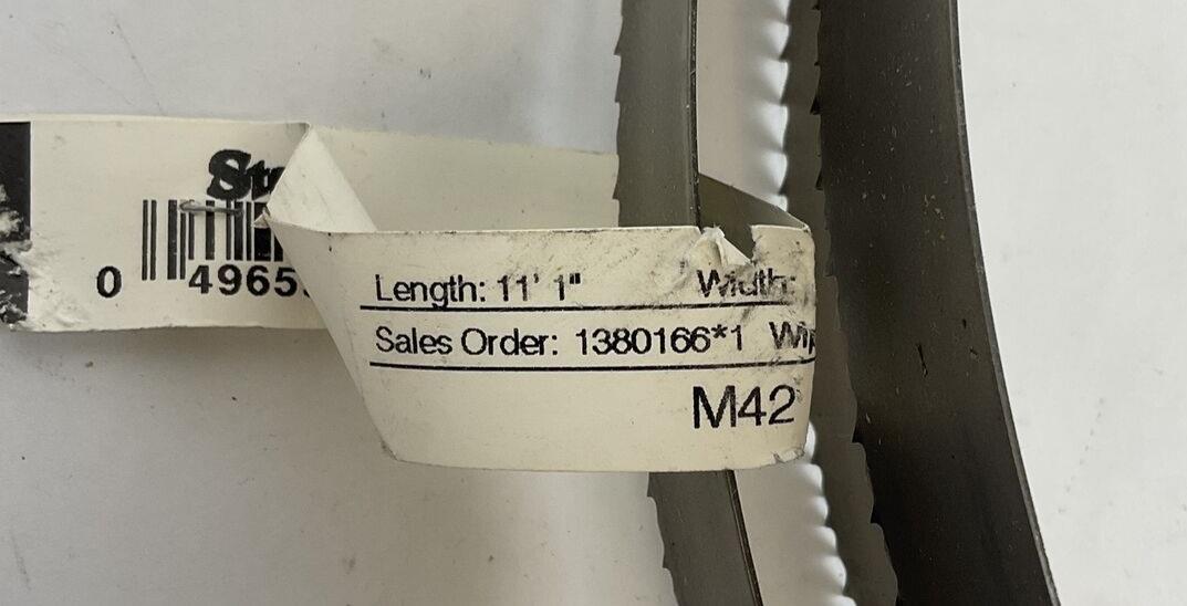 STARRETT 99297-11-01 BANDSAW BLADE 11'1"  X 1" THCK:035