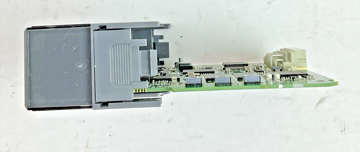ALLEN BRADLEY 1747-AENTR ETHERNET/IP  COMMUNICATIONS MODULE VER.07 FW:2.002