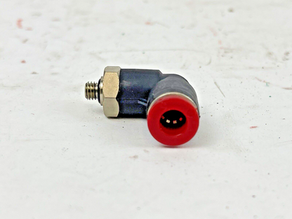 NORGREN C02470605 *LOT OF 15* -90° SWIVEL ELBOW ADAPTER, 6mm TUBE O/D, M5 THREAD