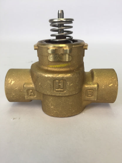 HONEYWELL VCZAL1100/E VALVE ASSEMBLY 2 WAY, 3/4" NPT CHARACTERIZED CARTRIDGE T65