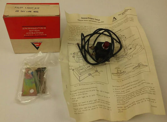 ALLIS CHALMERS  25107198801, PILOT LIGHT KIT,120/240/480/600VAC, NEW SURPLUS