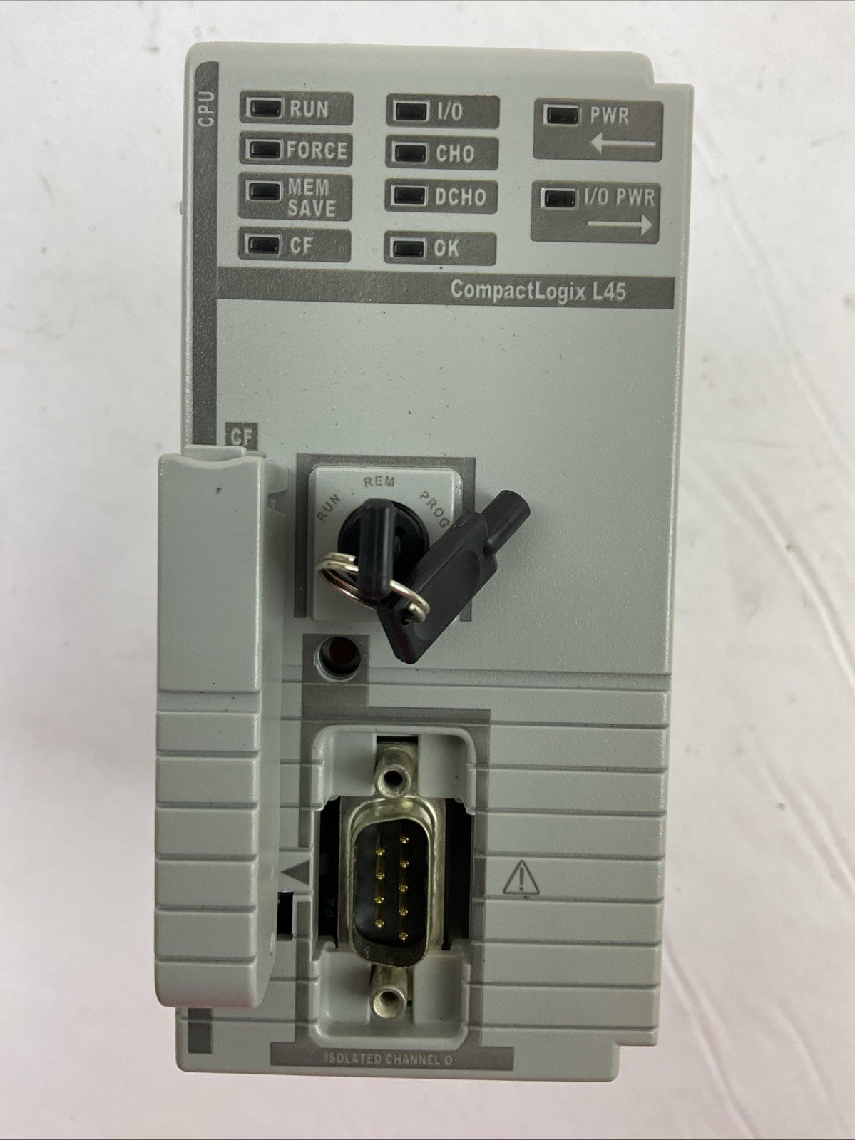 ALLEN BRADLEY 1768-L45 SER B F/W 1.04 COMPACTLOGIX L45 CONTROLLER