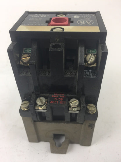 ALLEN BRADLEY 700-P200A1 AC CONTROL RELAY SERIES A COIL 115-120V 60HZ 110V 50HZ