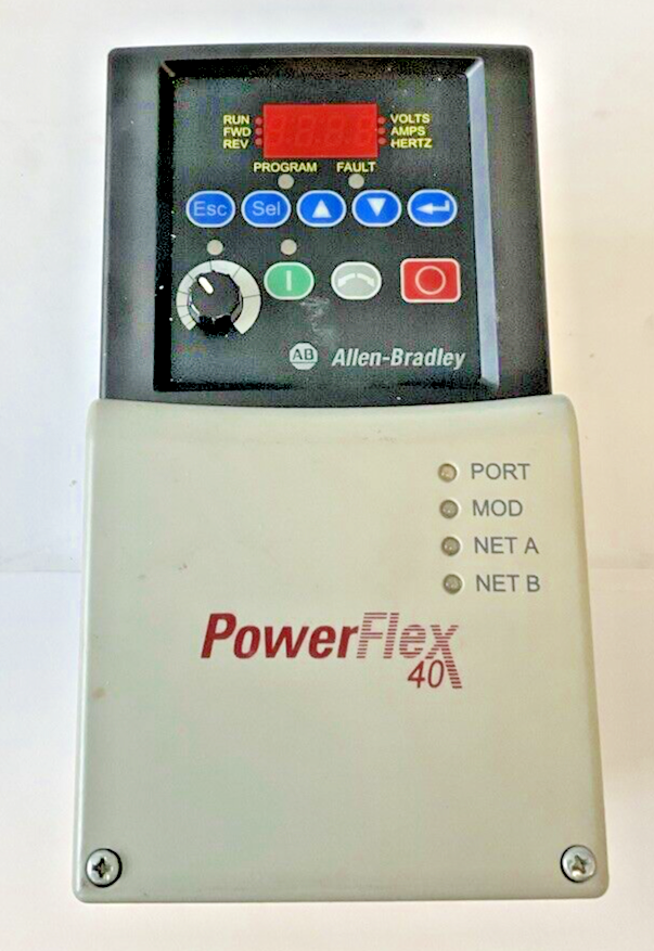 ALLEN BRADLEY 22B-D4P0N104 AC DRIVE SER.A 1.5KW 2.0HP 3PH 480VAC 63HZ 5.7AMPS