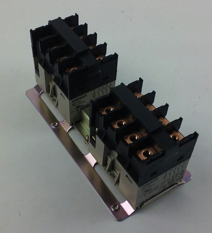 2 Omron relay G7Z-4A , 24Vdc - G7Z4A (two mounted) (NEW SURPLUS)