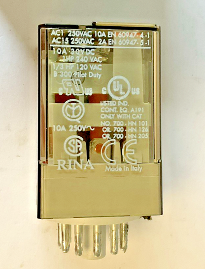 ALLEN BRADLEY 700-HA33A11-4  SER.D RELAY 110VAC 10A ***LOTOF2***