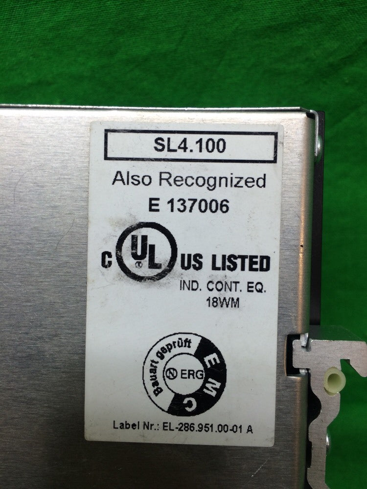 PULS POWER SUPPLY SL4.100 24 VDC