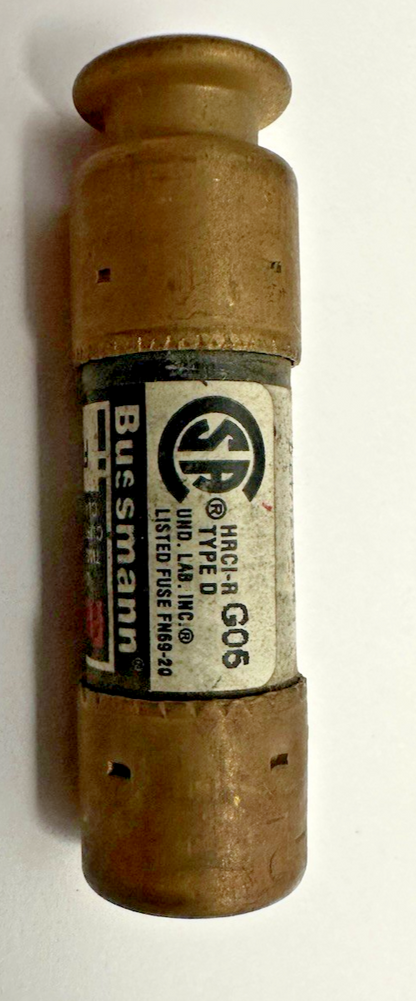 BUSSMANN FRN-R2 FUSETRON DUAL ELEMENT TIME DELAY FUSE 2A 250V LOT OF 10