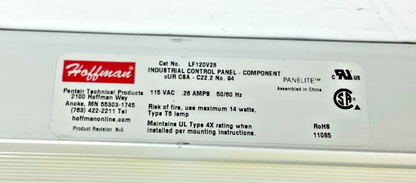 HOFFMAN LF120V28 INDUSTRIAL CONTROL PANEL/ENCLOSURE LIGHT 115VAC