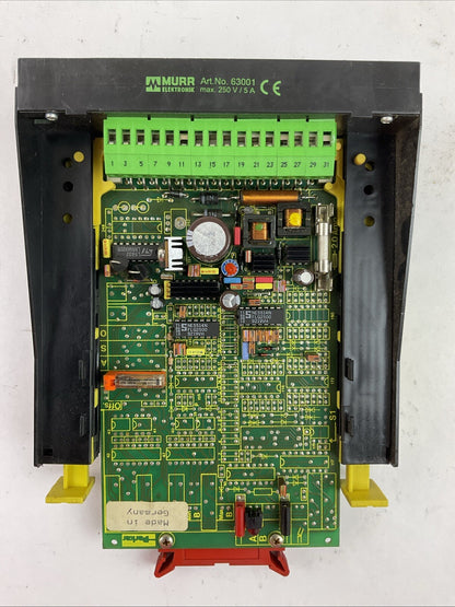 MURR 63001 PLUG IN CARD SLOT PARKER ED00-102D/4 CONTROL BOARD BASIS TYPE D REV 8