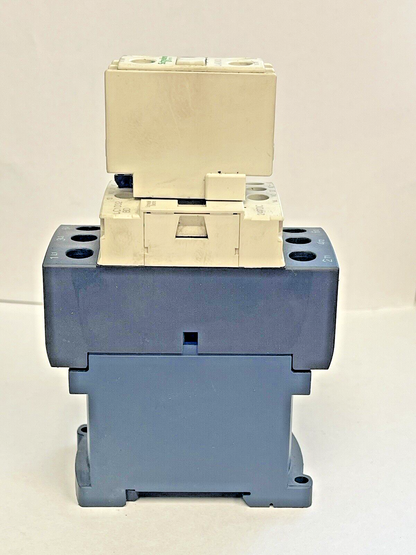 SCHNEIDER ELECTRIC - LC1D32 - CONTACTOR 24VDC & SCHNEIDER LADN20 - CONTACT BLOCK