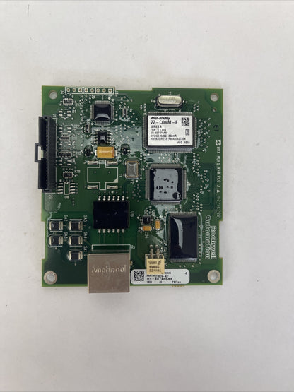 ALLEN BRADLEY 22-COMM-E POWER FLEX ETHERNET/IP ADAPTOR 5VDC 350mA FRN V 1.009