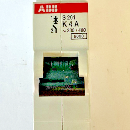ABB S201K4A CIRCUIT BREAKER 230VAC