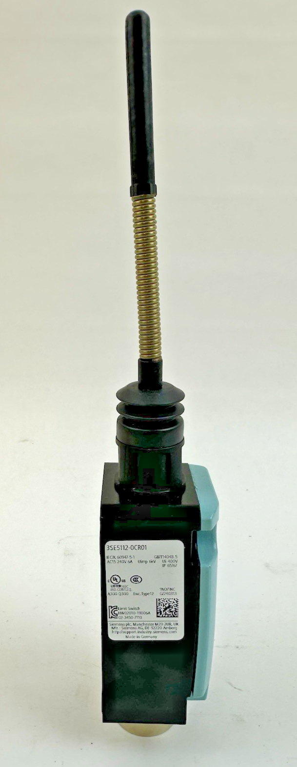 SIEMENS 3SE5112-0CR01 240V 6A WOBBLE STICK LIMIT SWITCH