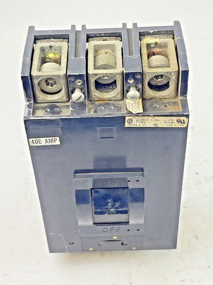 SQUARE D - LAL3640036M1052 SER. 3 - CIRCUIT BREAKER - 400 AMP, 3 POLE, 600 VAC