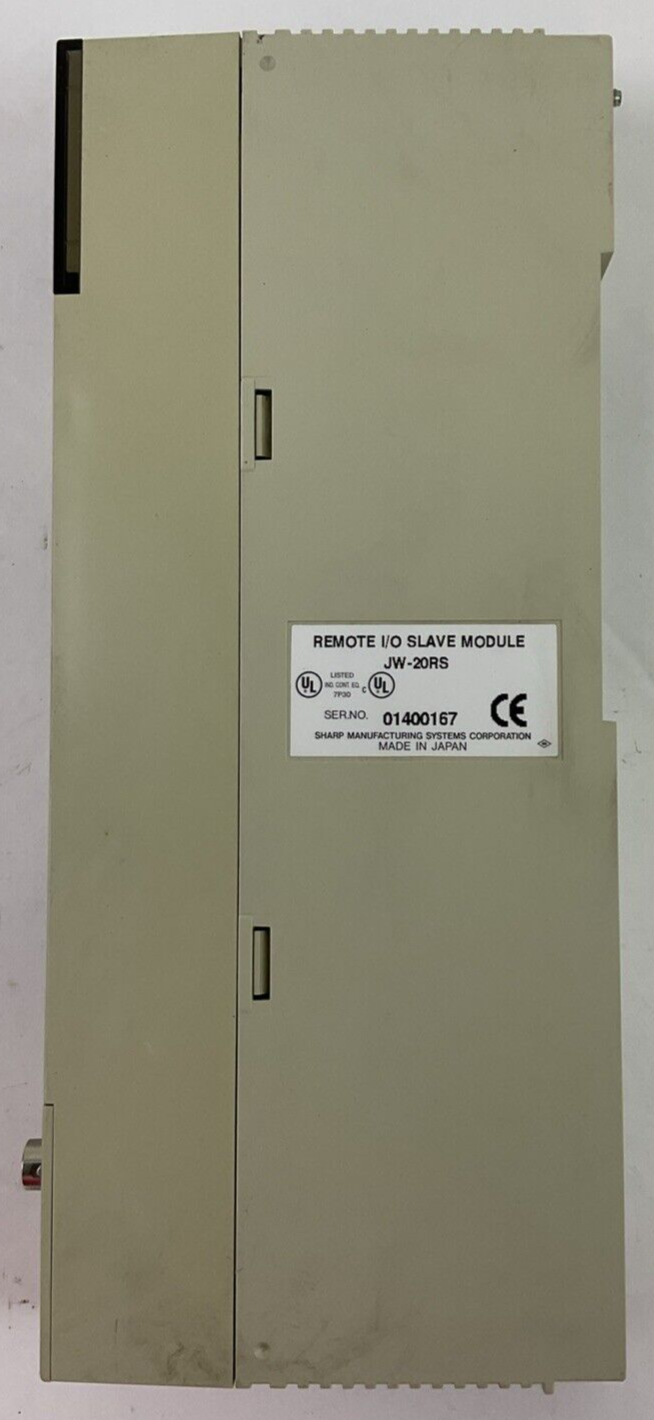 SHARP JW-20RS REMOTE I/O SLAVE MODULE