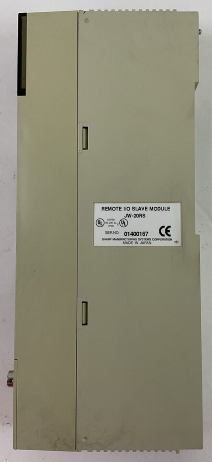 SHARP JW-20RS REMOTE I/O SLAVE MODULE