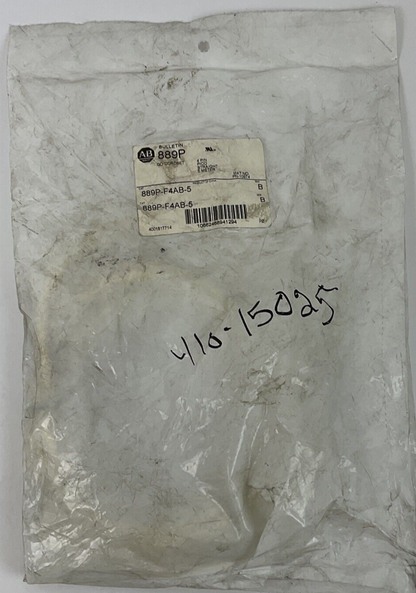 ALLEN BRADLEY 889P-F4AB-5 QD CORDSET 4PIN SER.B