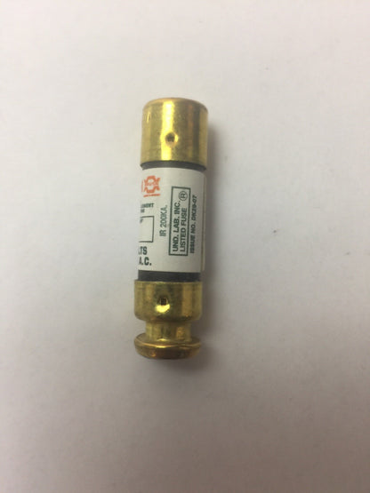 BRUSH/RELIANCE ECNR 1/8 FUSE 250VAC 1/8AMP (LOT OF 10)