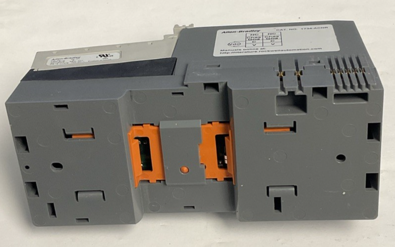 ALLEN BRADLEY 1734-ACNR ADAPTER MODULE SER.A W/1734-RTB 24VDC