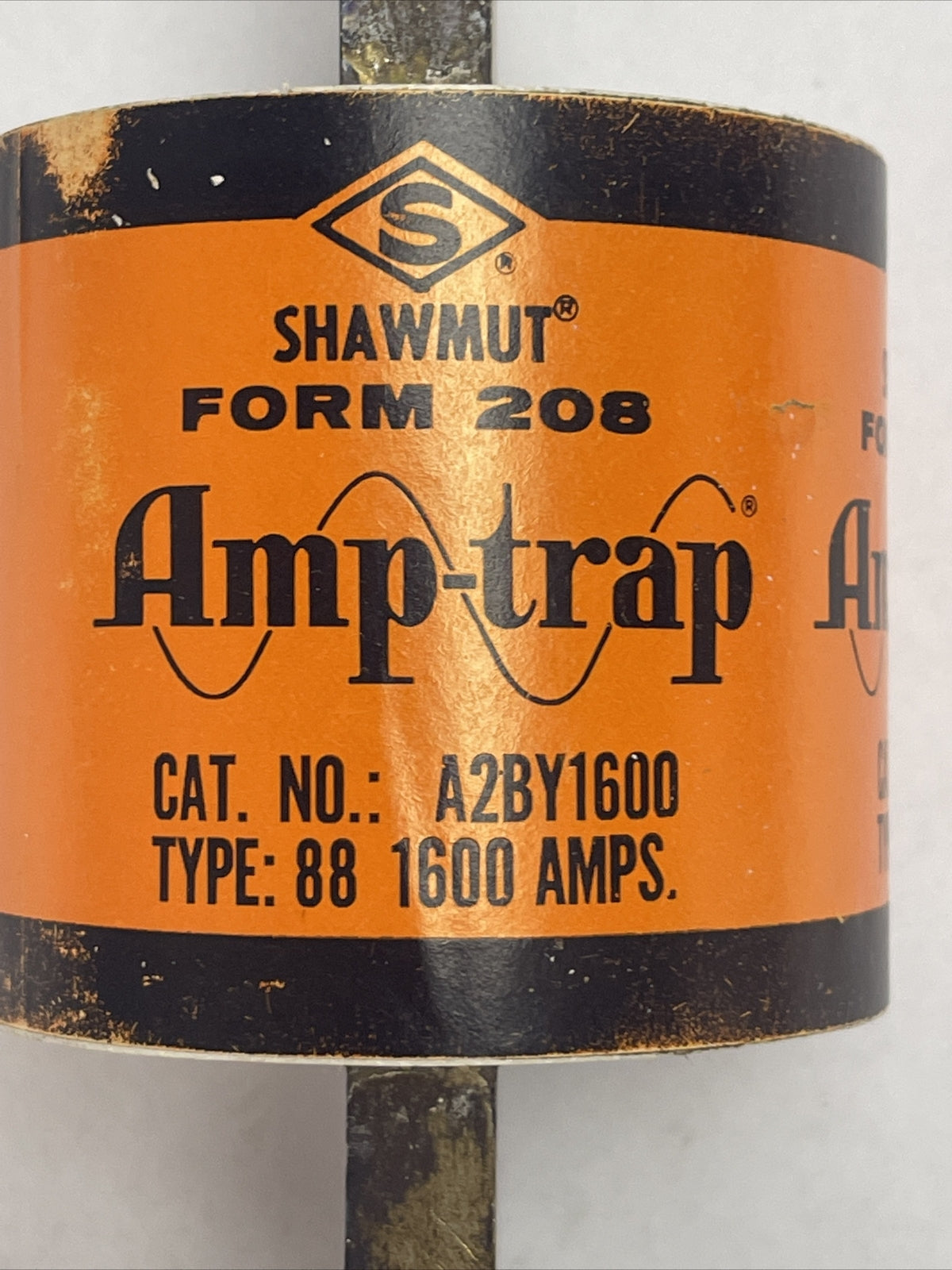 SHAWMUT A2BY1600 FORM 208 AMP-TRAP CURRENT LIMITING FUSE 250VAC 1600AMP TYPE 88