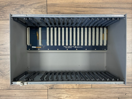 CONTROL TECHNOLOGY INC 901A-2500-R16 I/O MODULE BASE RACK 16 SLOT