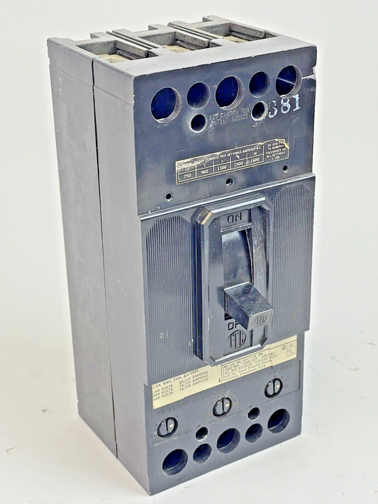 ITE/ GOULD/ SIEMENS - JL3-B150 - CIRCUIT BREAKER - 150 A, 600 VAC, 3 POLE