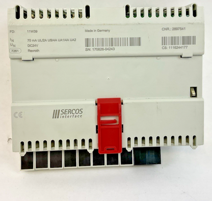 Rexroth SERCOS III R-ILB S3 24 DI16 DlO16 MNR:R911170826-206 INTERFACE MODULE