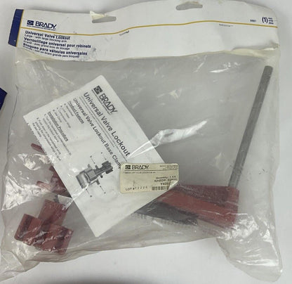BRADY LOCK OUT TAG OUT KIT  PICTURES SHOW INCLUDED ITEMS. SEE DESC. FOR PART#'S