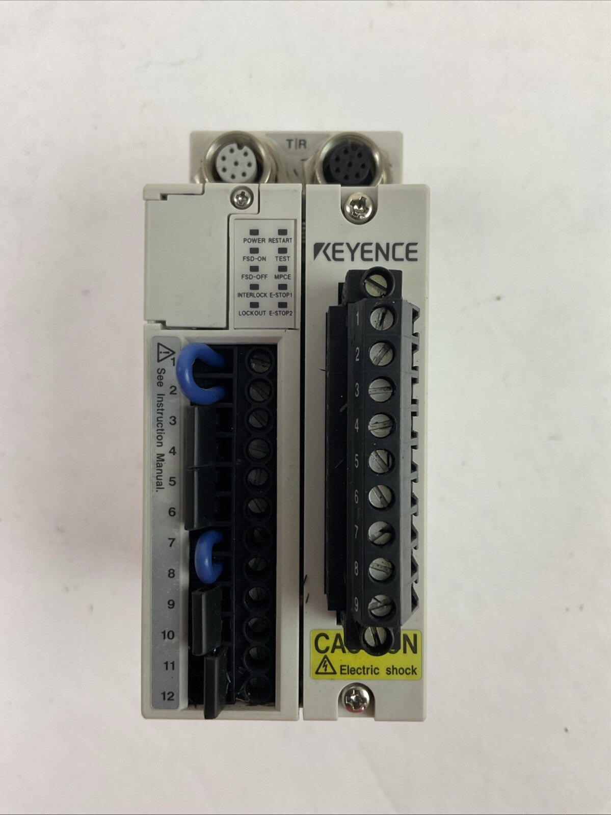 KEYENCE SL-R11 SAFETY CONTROL UNIT 24VDC 150mA